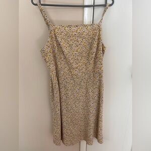 Floral Mini Dress [XS/S | Yellow]